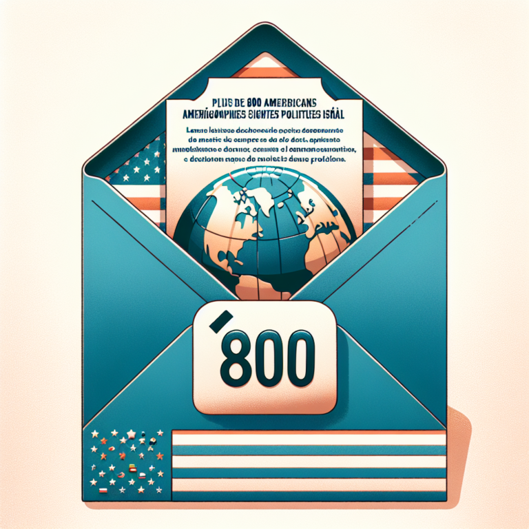 Plus de 800 responsables américains et européens signent une lettre contre les politiques d&rsquo;Israël