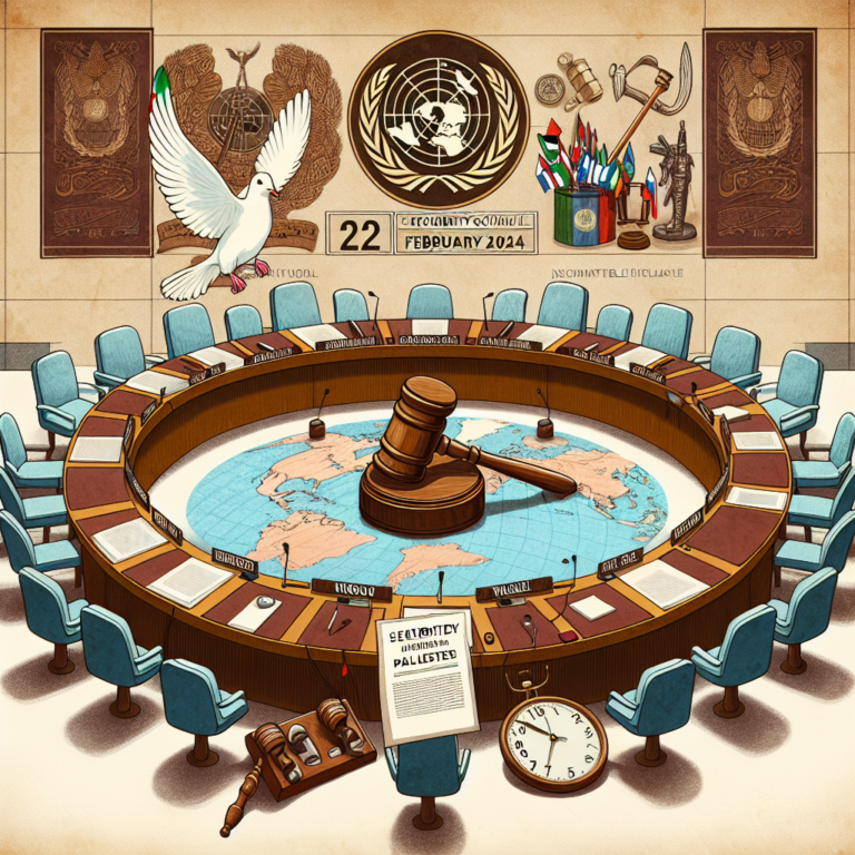 Point sur la situation au Moyen-Orient et en territoire palestinien occupé : le briefing du Conseil de sécurité par Tor Wennesland, 22 février 2024