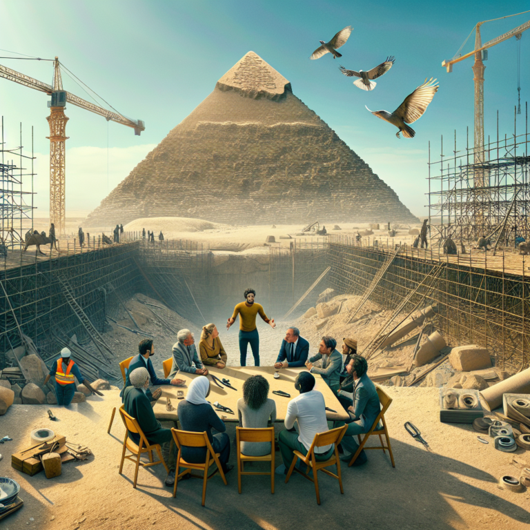 - 12 Polémique autour de la rénovation d’une pyramide de Gizeh en Égypte