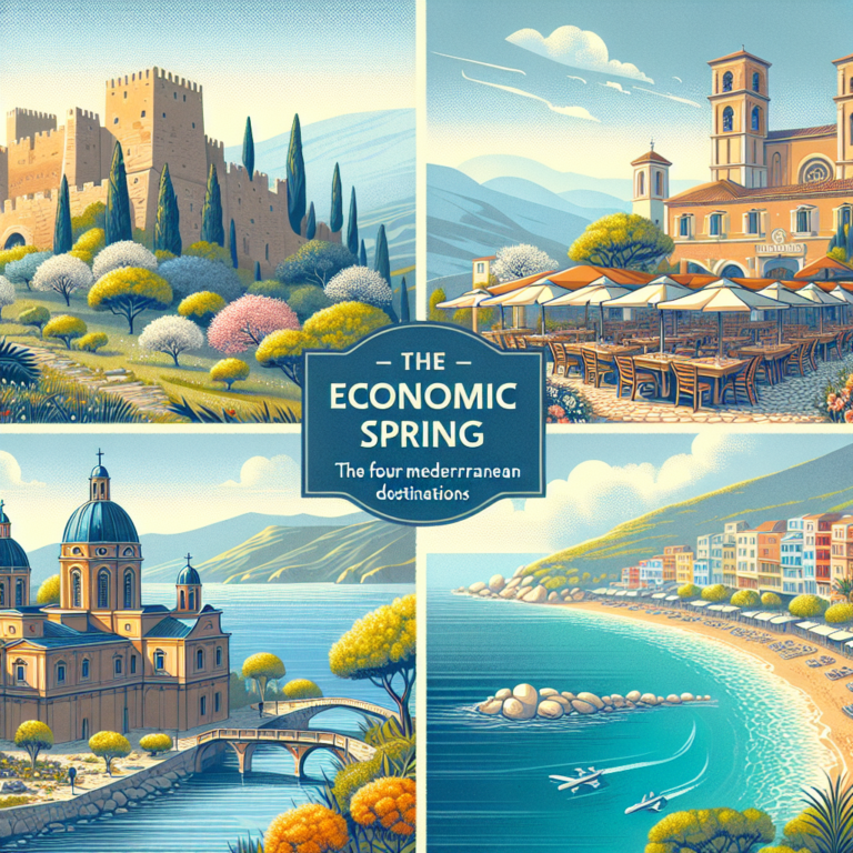Printemps économique : les 4 destinations méditerranéennes les plus abordables