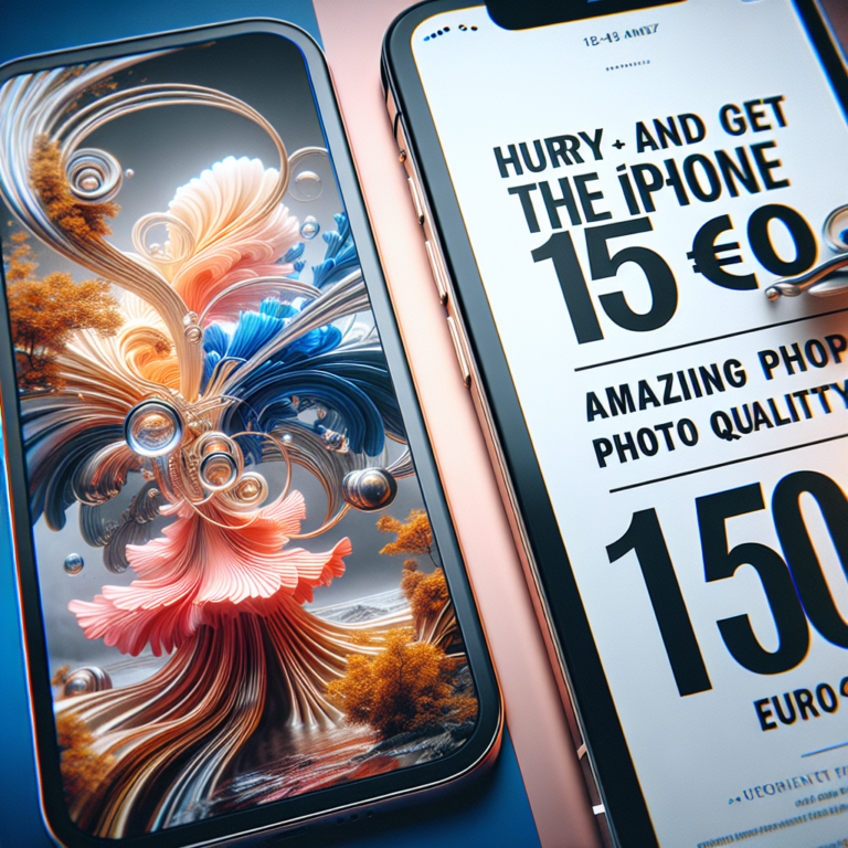 Profitez vite de l’iPhone 15 à -150 € : une qualité photo incroyable chez un marchand français