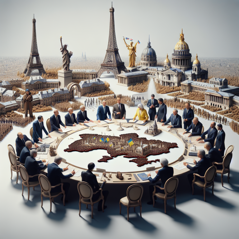Rencontre des dirigeants européens à Paris pour soutenir l&rsquo;Ukraine à un « moment critique »