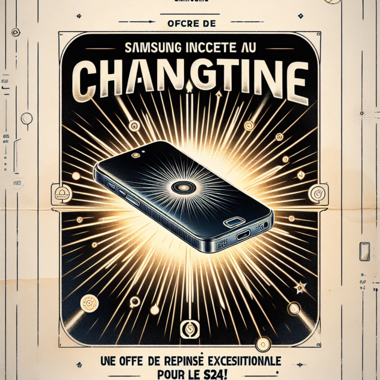 Samsung incite au changement : une offre de reprise exceptionnelle pour le S24 !