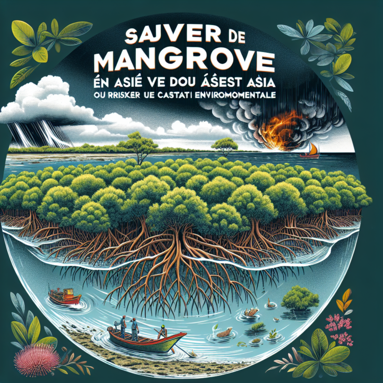 Sauver les forêts de mangroves en Asie du Sud-Est ou risquer une catastrophe environnementale