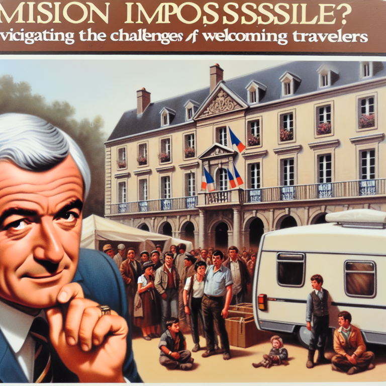 Sébastien Leroy, maire de Mandelieu, face à l’épreuve de l’accueil des gens du voyage : une mission impossible ?