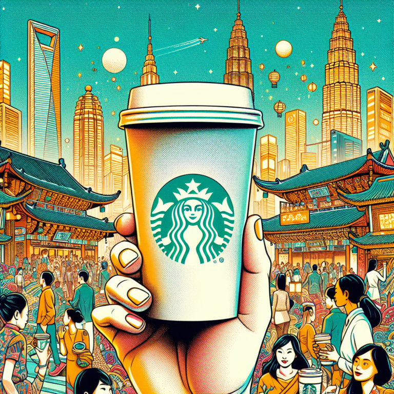 Starbucks connaît une croissance en Asie où le café devient tendance