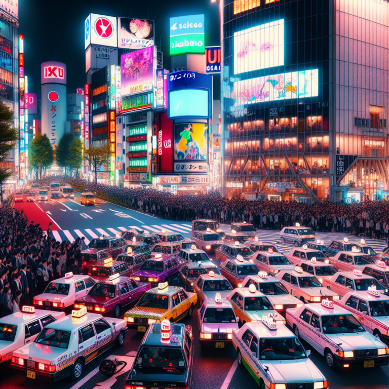 Taxis non autorisés envahissent Tokyo avec le retour des touristes étrangers