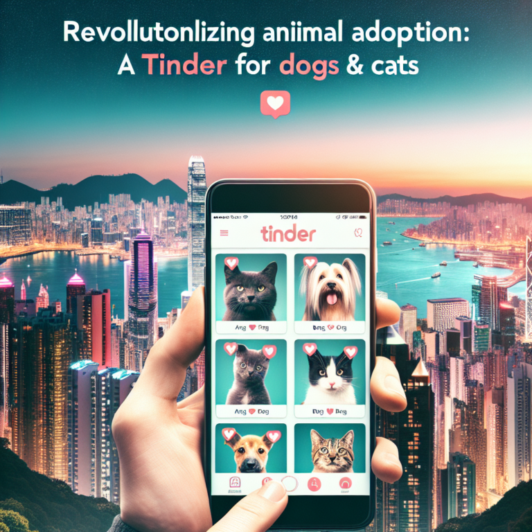 Tinder pour chiens et chats à Hong Kong : l’application mobile de la SPCA révolutionne l’adoption animale