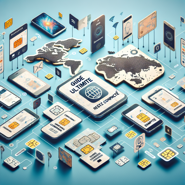 Tout sur l’eSIM et les smartphones compatibles : le guide ultime pour rester connecté