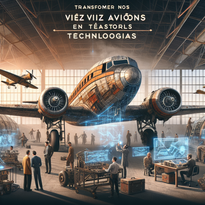 - 1 Transformer nos vieux avions en trésors technologiques