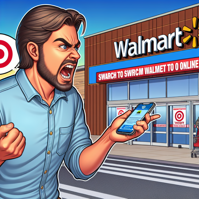 - 1 Un client furieux jure de boycotter Walmart pour Target après un problème majeur avec une commande en ligne
