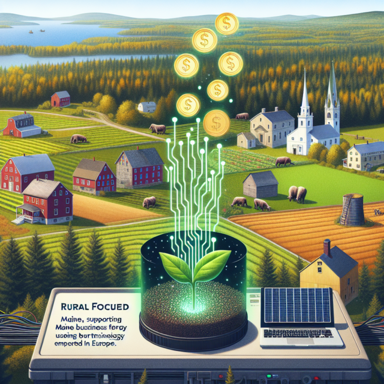 Un fonds axé sur le rural soutient les entreprises du Maine exploitant la technologie utilisée en Europe