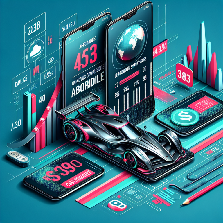 Un nouveau concurrent abordable dans le monde des smartphones