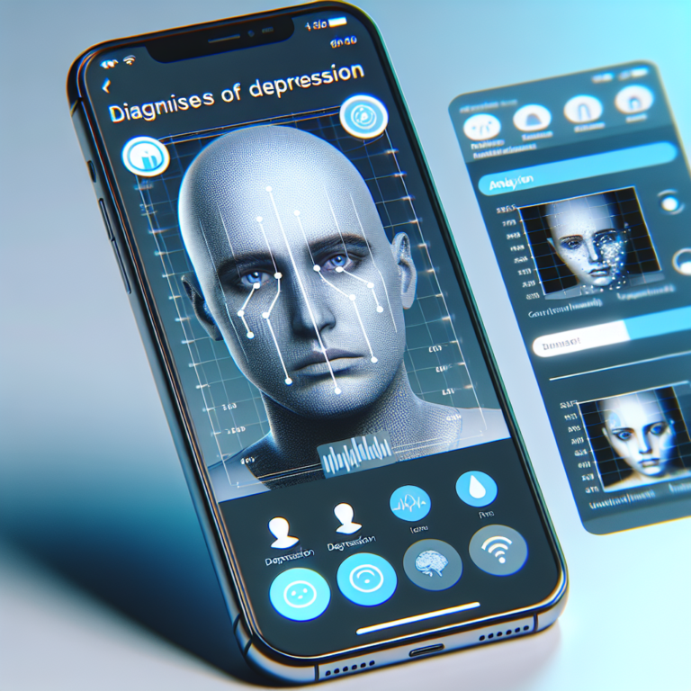 Une application smartphone innovante pour diagnostiquer la dépression à partir des traits du visage