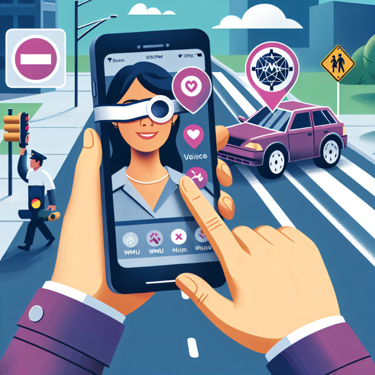 Une nouvelle application de l’Université WMU pour aider les personnes malvoyantes à naviguer dans le trafic
