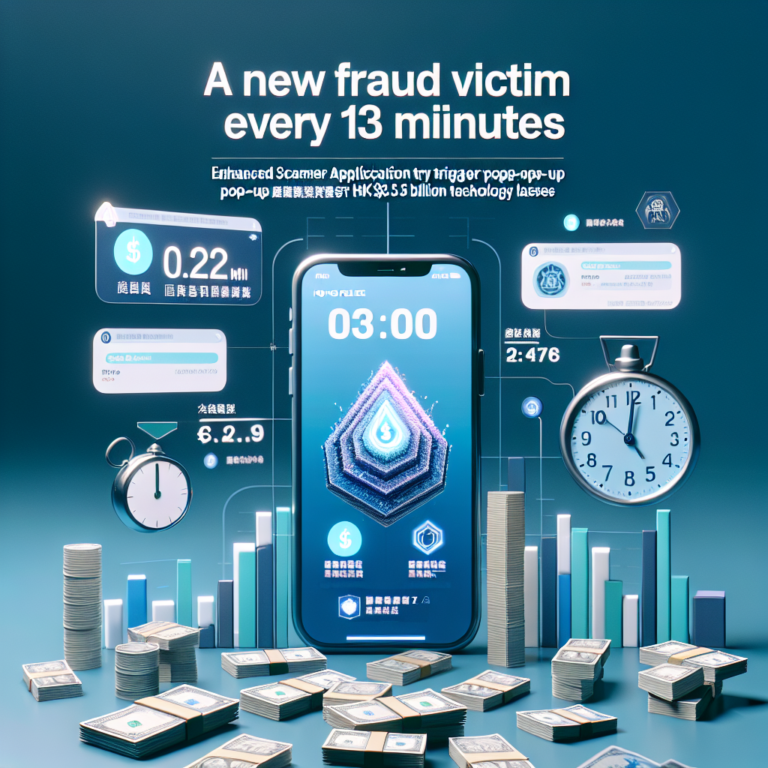 Une nouvelle victime de fraude toutes les 13 minutes : l’application Scameter de la police de Hong Kong renforcée pour envoyer des alertes pop-up face à 5,5 milliards HK$ de pertes technologiques