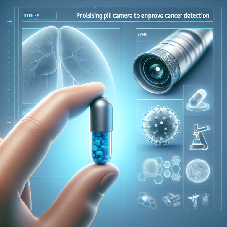 - 49 Une pilule-caméra prometteuse pour améliorer la détection du cancer
