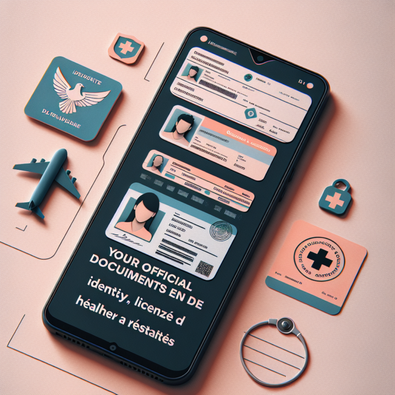 Vos documents officiels débarquent sur smartphone : identité, permis et santé à portée de main