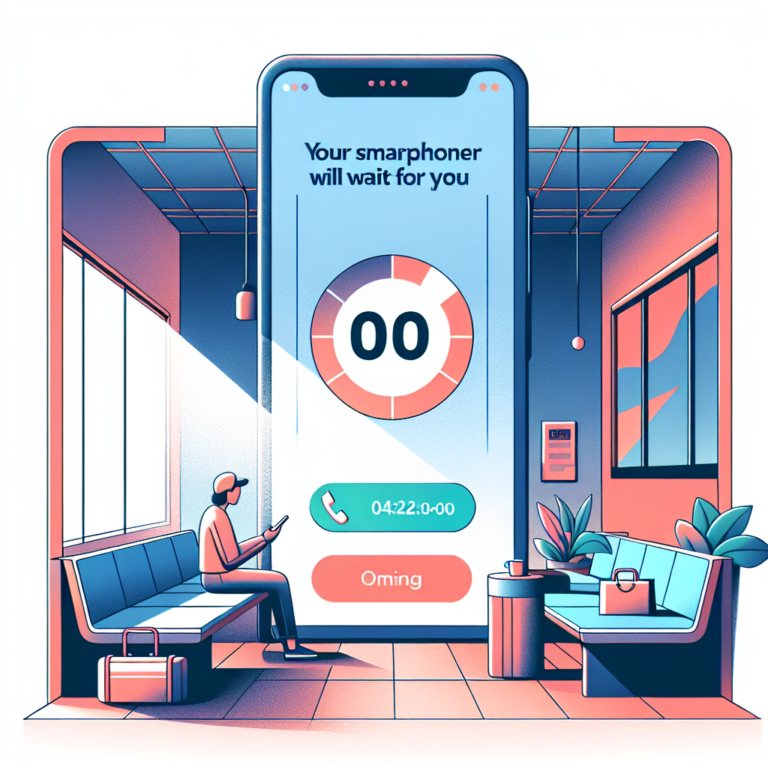 Votre smartphone attendra pour vous: la fin des attentes interminables au téléphone
