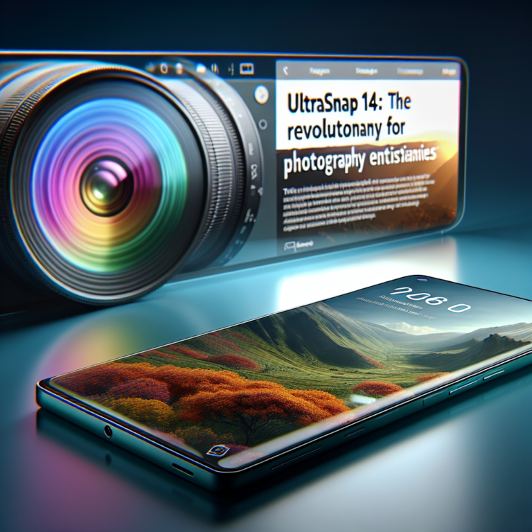 Xiaomi 14 Ultra : le smartphone révolutionnaire pour les passionnés de photographie