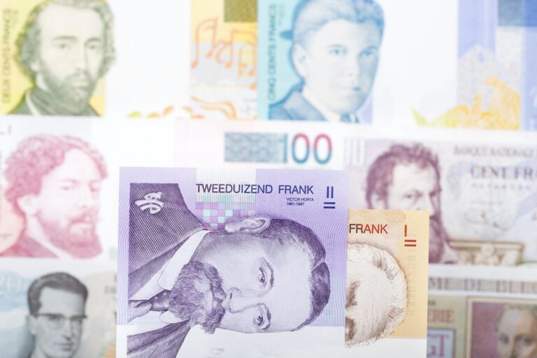 Argent belge - franc une expérience en affaires