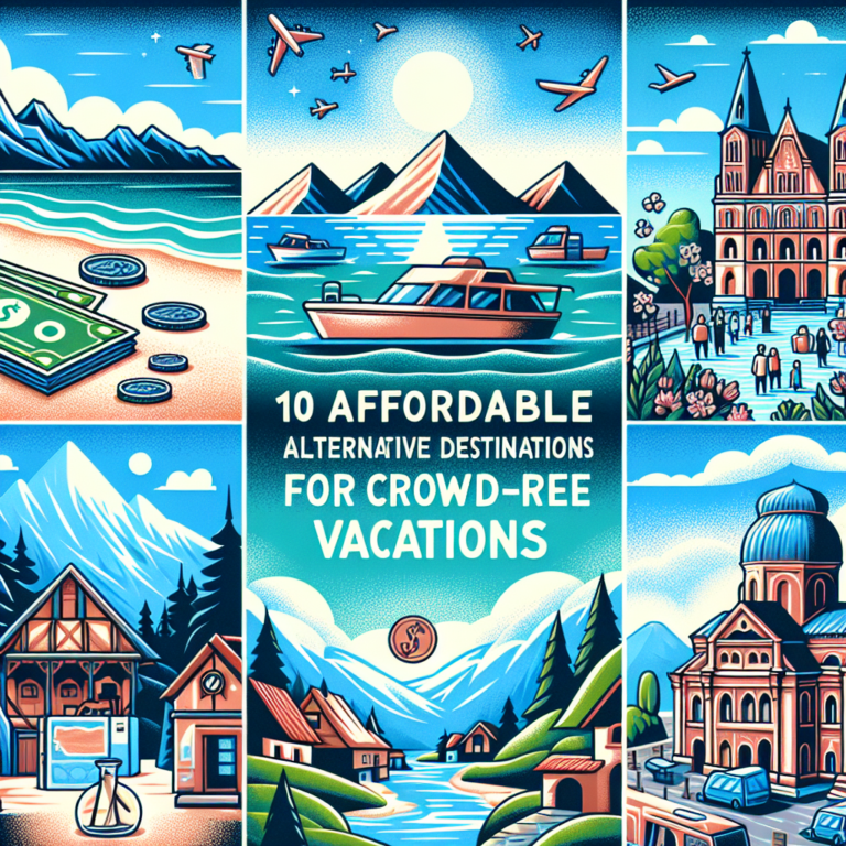 10 destinations alternatives peu coûteuses pour des vacances loin de la foule