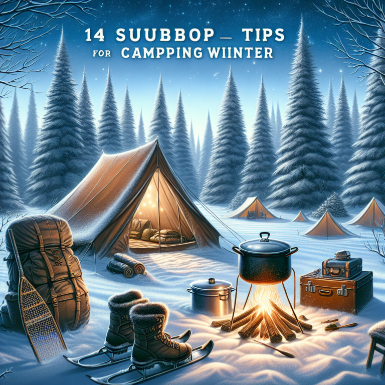 14 conseils formidables pour camper en hiver