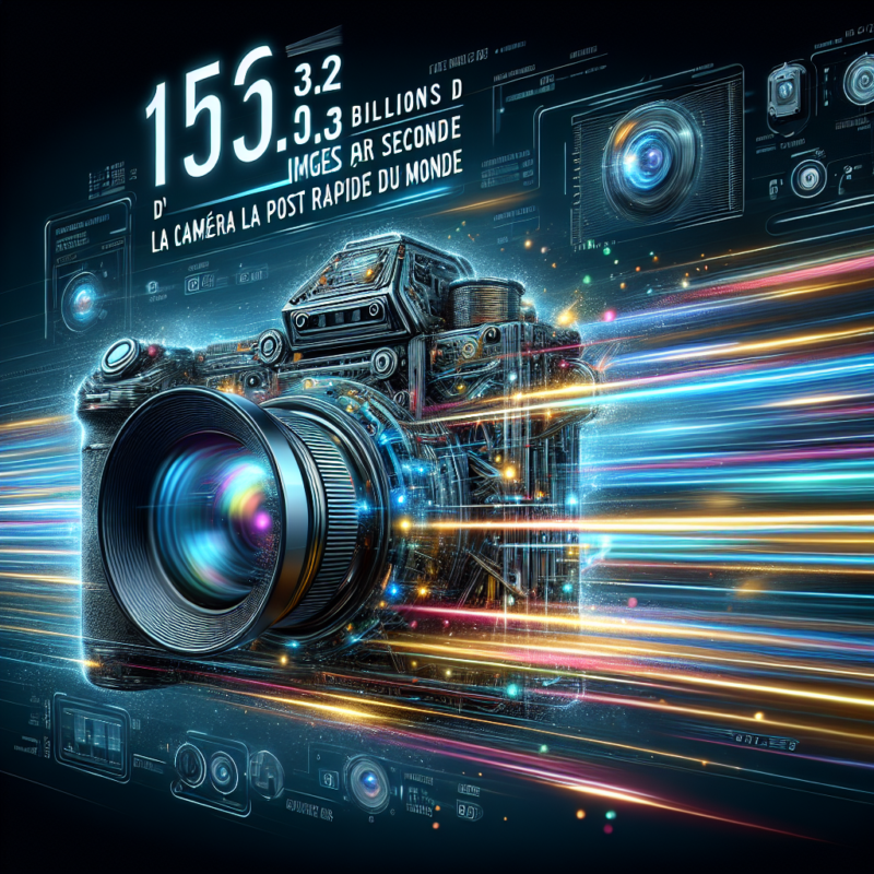 156,3 billions d'images par seconde : découvrez la caméra la plus rapide du monde