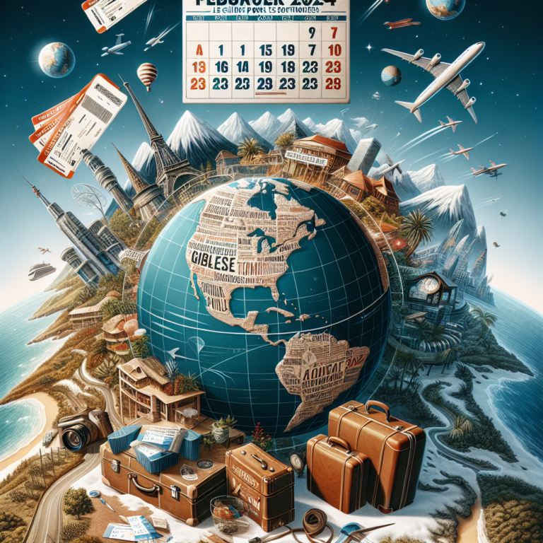 Vacances fabuleuses de février 2024 : le guide ultime pour les globetrotters