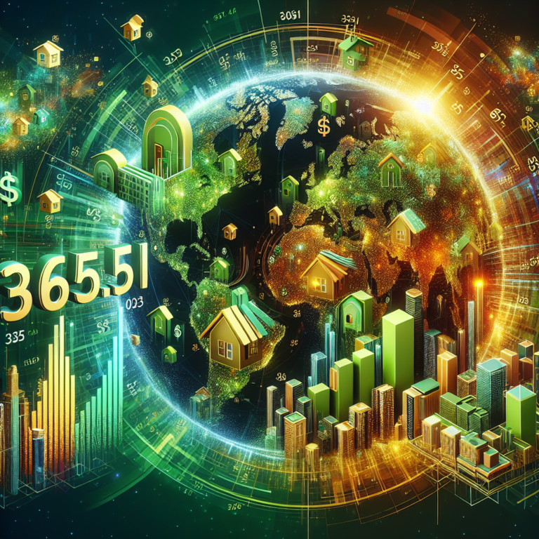 Le marché immobilier mondial atteint 365,51 billions de dollars en 2023
