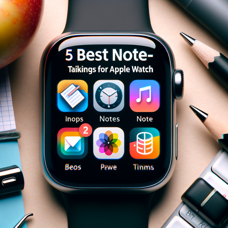 5 meilleures applications de prise de notes pour l’Apple Watch