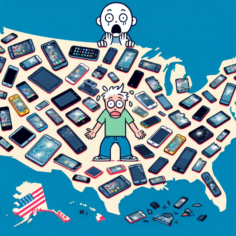 78 millions d’Américains ont endommagé leurs smartphones l’année dernière