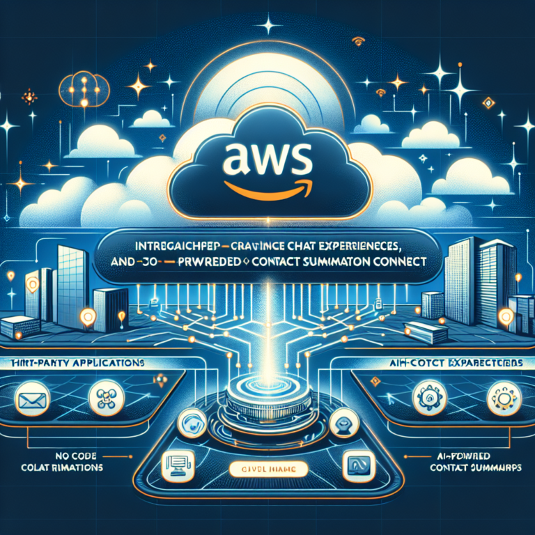 AWS intègre des applications tierces, des expériences de chat sans code et des résumés de contact alimentés par l’IA à Amazon Connect