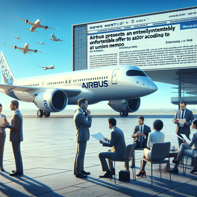Airbus présente une offre « totalement inacceptable » aux travailleurs du A220, selon un mémo syndical