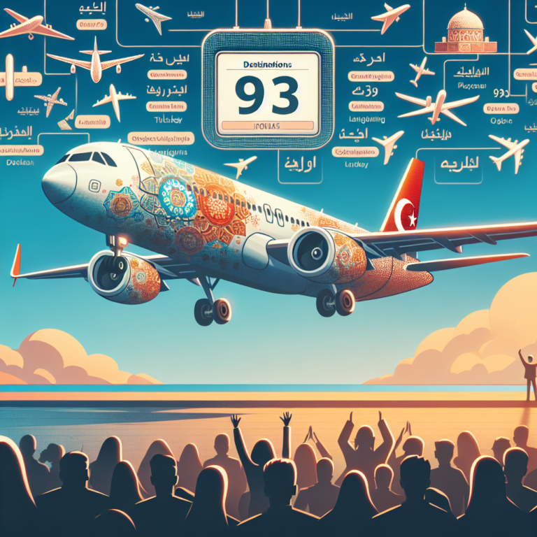 Ajet, la nouvelle low-cost de Turkish Airlines, lance ses vols vers 93 destinations