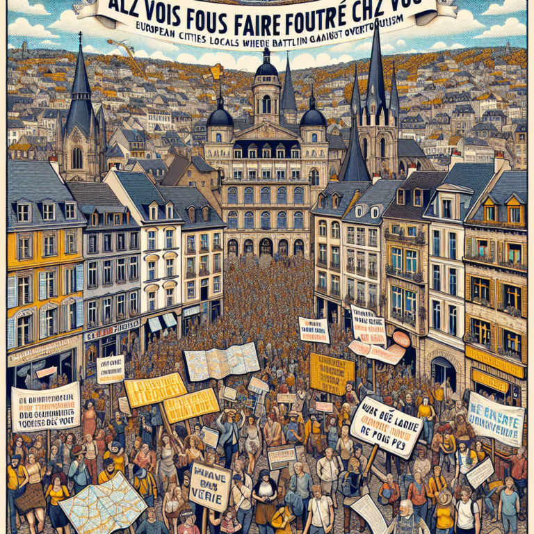« Allez vous faire foutre chez vous » : les villes européennes où les locaux luttent contre le surtourisme