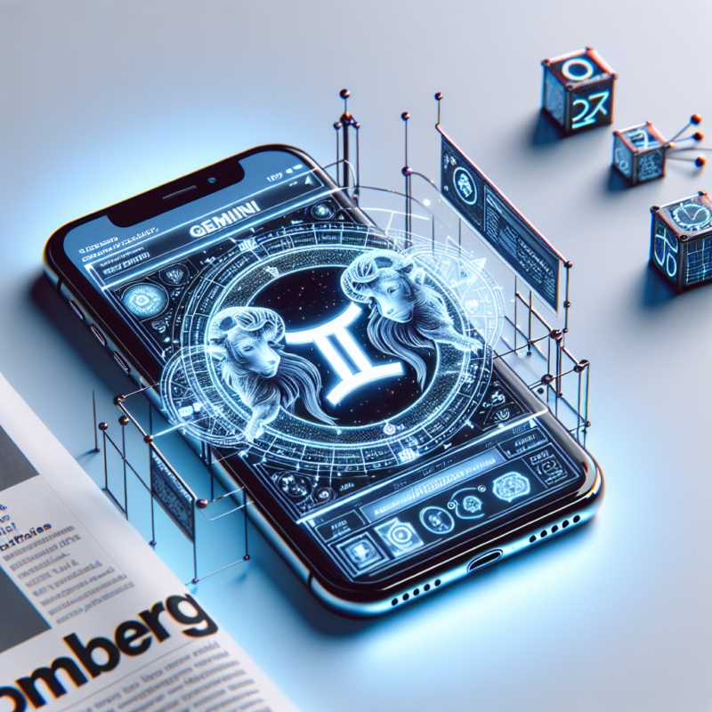 - 1 Apple en discussion pour intégrer Gemini de Google dans les fonctionnalités IA de l'iPhone, selon Bloomberg