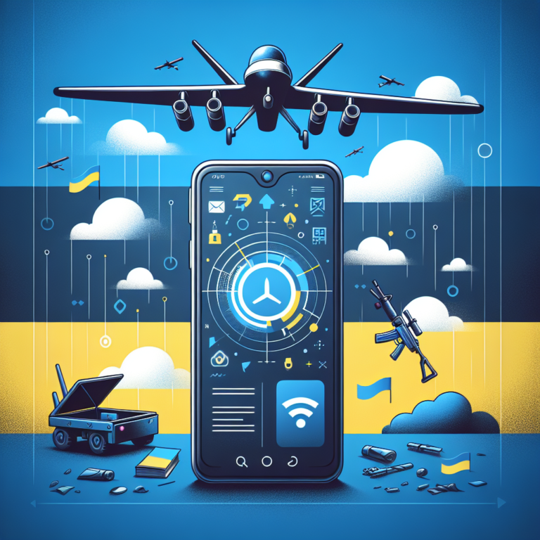 Après les drones, les applications pour smartphones sont la prochaine arme secrète de l’Ukraine