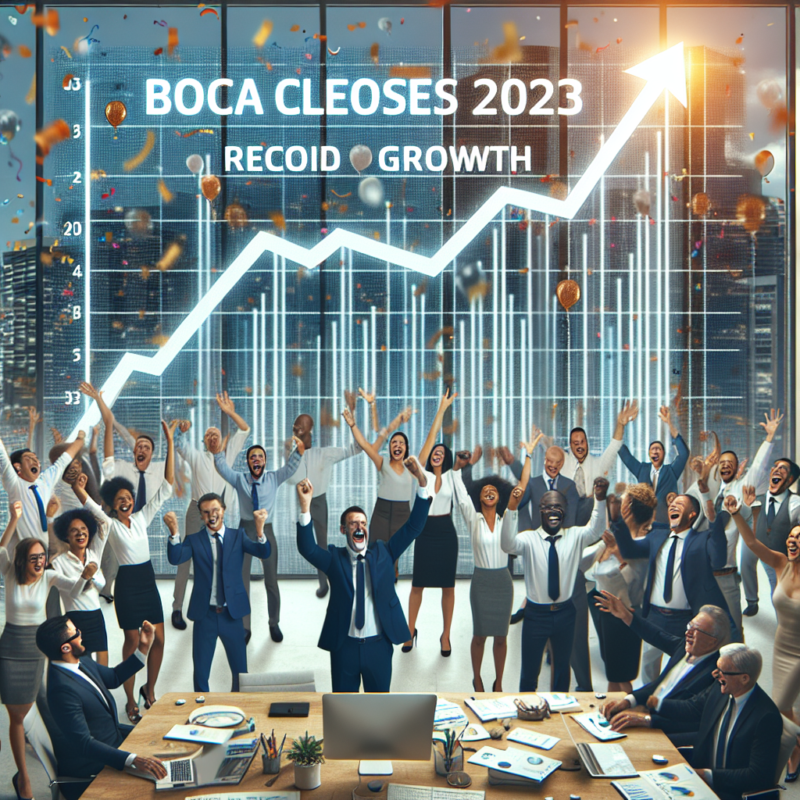 - 1 Boca clôture 2023 avec une croissance record de ses activités