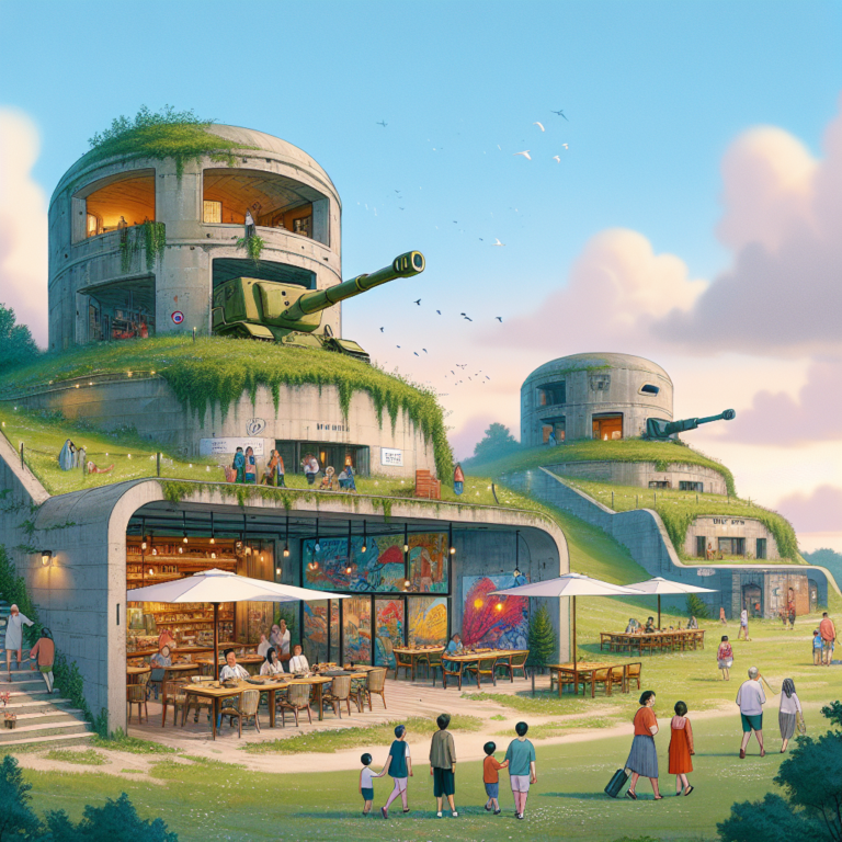 Bunkers transformés : des destinations de vacances insolites entre hôtels, restaurants et galeries d&rsquo;art