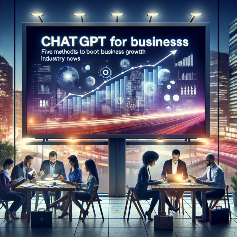 ChatGPT pour les entreprises : cinq méthodes pour stimuler la croissance des affaires | Actualités du secteur