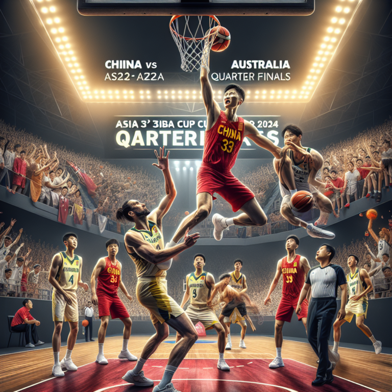 Chine contre Australie : un duel captivant en quart de finale de la Coupe d&rsquo;Asie FIBA 3×3 2024