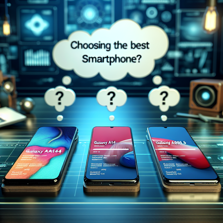 Choisir le meilleur smartphone : Galaxy A14, Galaxy A15 ou Galaxy A05s ?