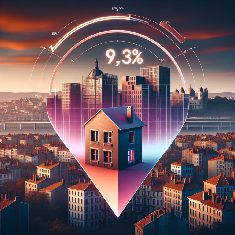 Chute de 9,3% des prix immobiliers à Lyon en 2023 : ce qu&rsquo;il faut savoir