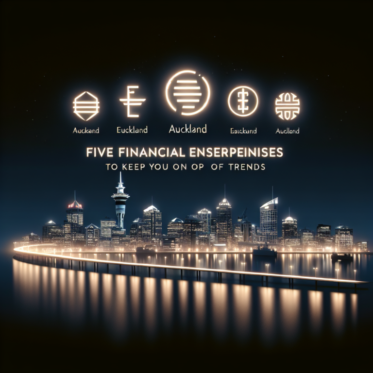- 2 Cinq entreprises financières à Auckland à connaître pour rester à la pointe des tendances