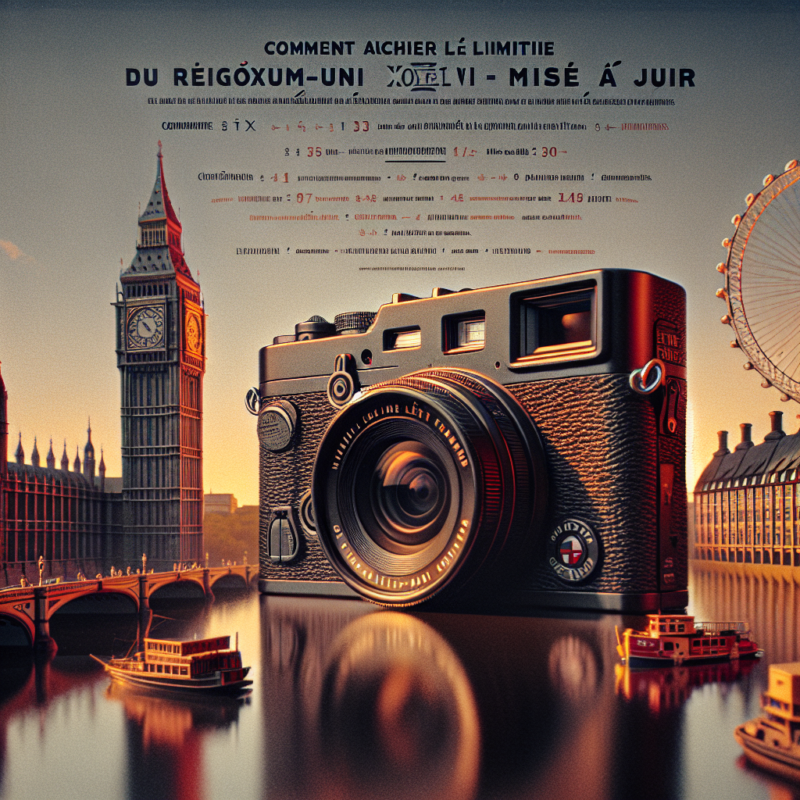 Comment acheter l'édition limitée du Fujifilm X100VI au Royaume-Uni - mise à jour