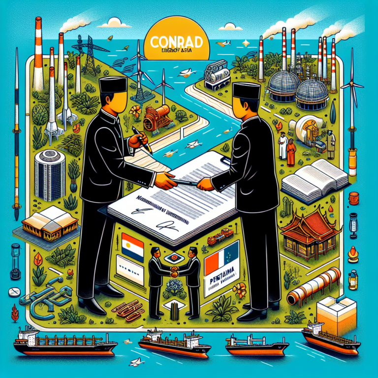 Conrad Energy Asia signe un protocole d&rsquo;entente avec PT Pertamina d&rsquo;Indonésie pour la commercialisation de ses projets gaziers à Aceh