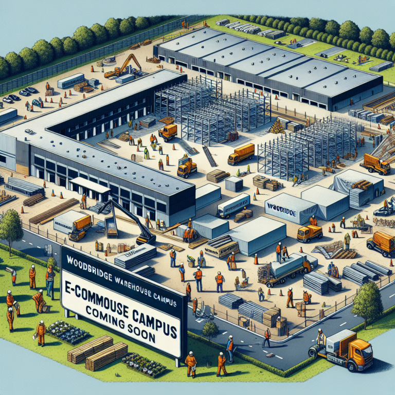 - 15 Construction d’un campus d’entrepôts de commerce électronique à Woodbridge