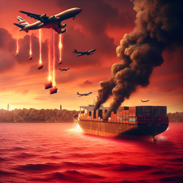 Crise au Moyen-Orient en direct : un navire cargo britannique coule en mer Rouge après une attaque houthie ; les avions américains larguent des aides à Gaza | Guerre Israël-Gaza