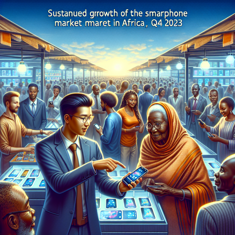 Croissance soutenue du marché des smartphones en Afrique au 4e trimestre 2023